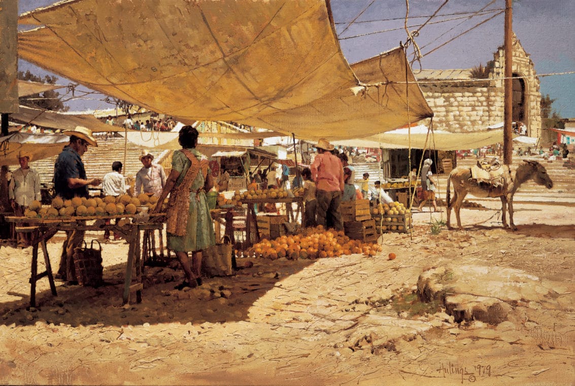 The Melon Stand, by Clark Hulings