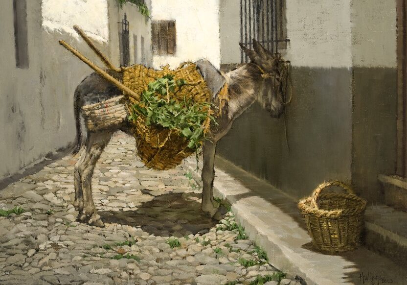 Looking For Shade by Clark Hulings