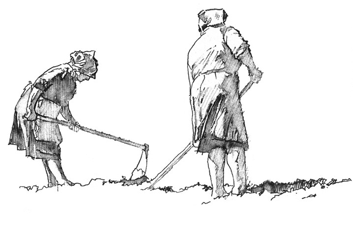 sketch-drawing-clark-hulings-original