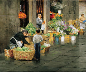 Lola's Lettuce, by Clark Hulings