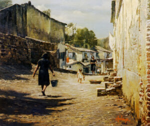 Noonday, Malaga by Clark Hulings