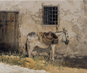 A Study in Gray and Brown, by Clark Hulings
